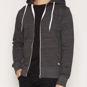 Jack & Jones Jorstorm Sweat Zip Hood Basic Noos Pusero Tummanharmaa