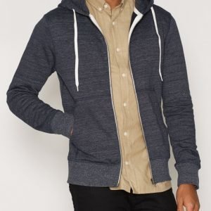 Jack & Jones Jorstorm Sweat Zip Hood Basic Noos Pusero Tummansininen