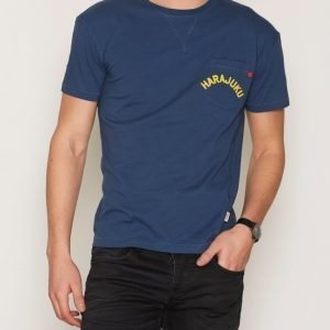 Jack & Jones Jortwisted Tee Ss Crew Neck T-paita Tummansininen