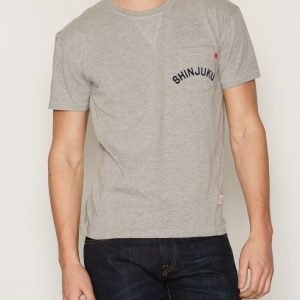 Jack & Jones Jortwisted Tee Ss Crew Neck T-paita Vaaleanharmaa