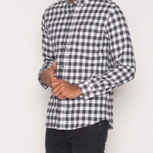 Jack & Jones Jorwilliam Shirt Ls Kauluspaita Valkoinen