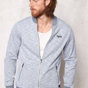 Jack & Jones Lock Baseball Sweatshirt Poseidon