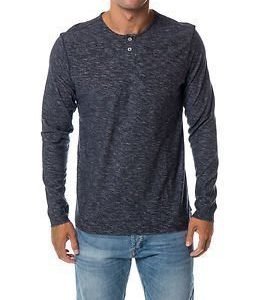 Jack & Jones Mason Tee Split Neck Navy Blazer