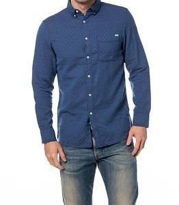 Jack & Jones Matthew Shirt one Pocket Medium Blue