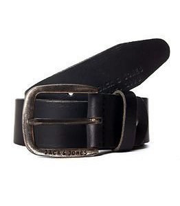 Jack & Jones Paul Leather Belt Black