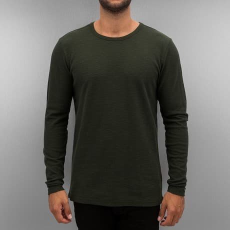 Jack & Jones Pitkähihainen Paita Oliivi