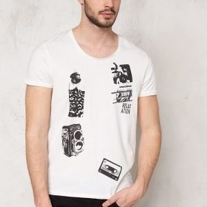 Jack & Jones Placement ss Tee Cloud Dancer