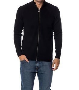 Jack & Jones Rib Knit Cardigan Black