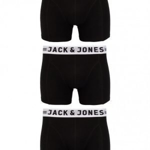 Jack & Jones Sense Trunks 3-Pack Noos Bokserit Musta