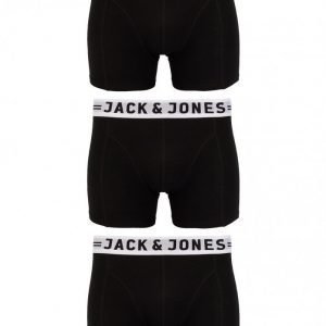 Jack & Jones Sense Trunks 3-Pack Noos Bokserit Musta