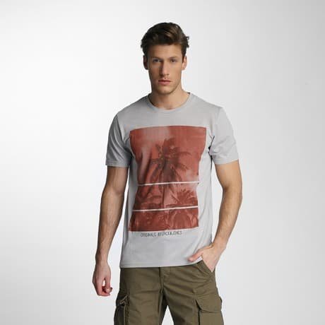 Jack & Jones T-paita Harmaa