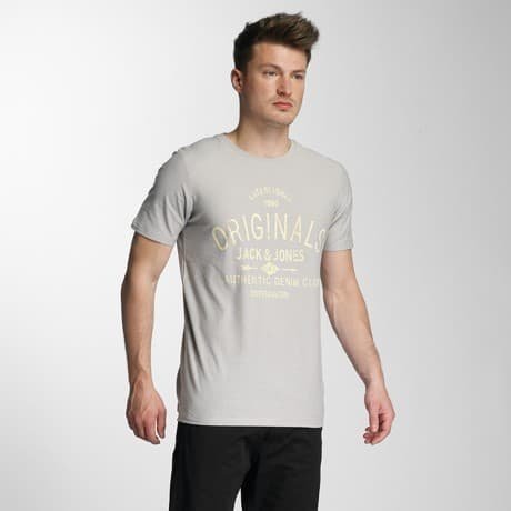 Jack & Jones T-paita Harmaa