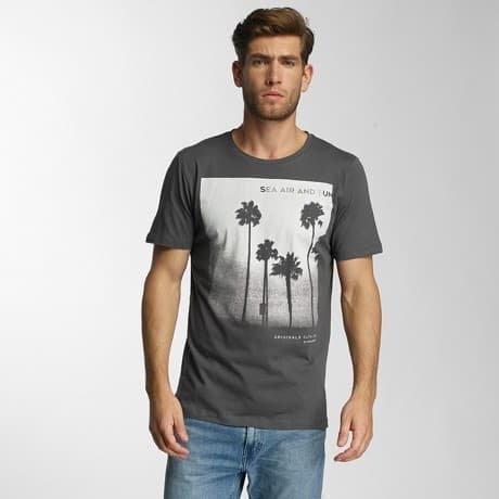 Jack & Jones T-paita Harmaa