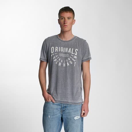 Jack & Jones T-paita Harmaa