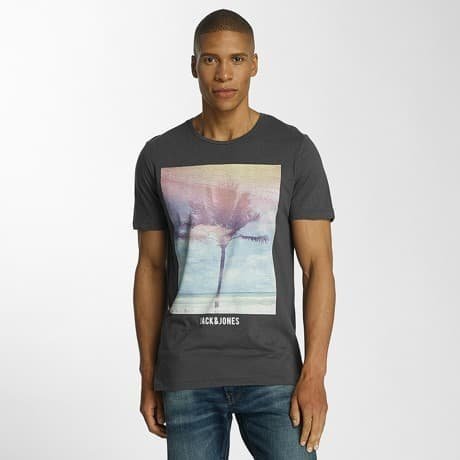 Jack & Jones T-paita Harmaa