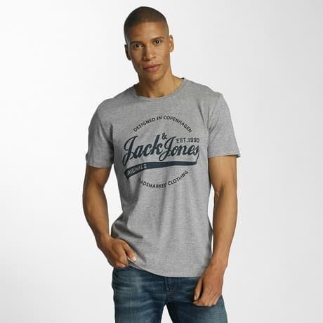 Jack & Jones T-paita Harmaa