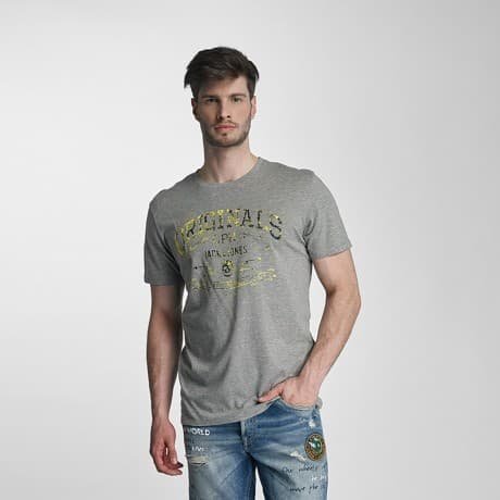 Jack & Jones T-paita Harmaa