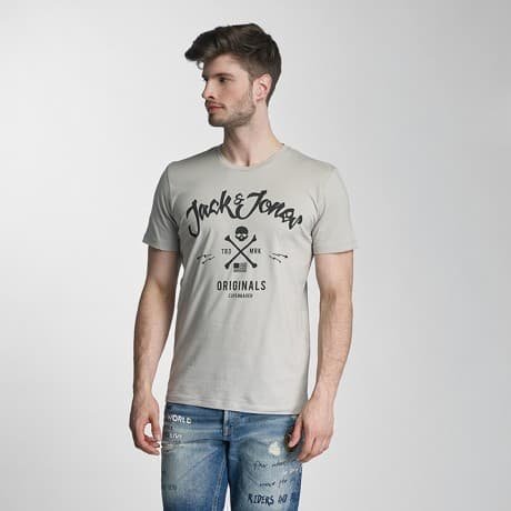 Jack & Jones T-paita Harmaa