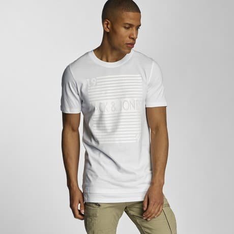 Jack & Jones T-paita Valkoinen