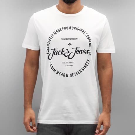 Jack & Jones T-paita Valkoinen