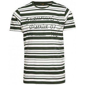 Jack Jones Tee-shirt CHASE vert bouteille lyhythihainen t-paita