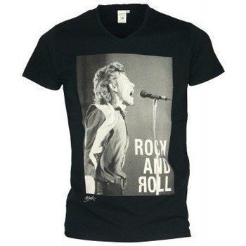 Jack Jones Tee-shirt ROCK Noir lyhythihainen t-paita