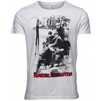 Jack Jones Tee-shirt ROLLING PEACOCK REVOLUTION BLANC lyhythihainen t-paita