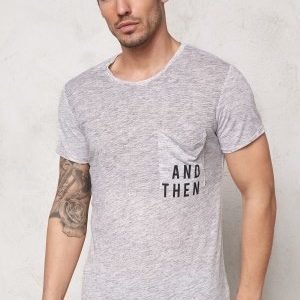 Jack & Jones Then ss Tee Grey Melange