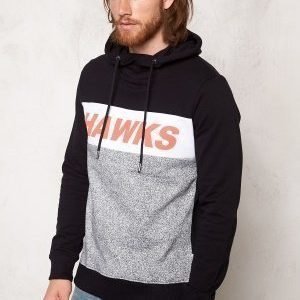 Jack & Jones Tigers Sweat Hood Black2