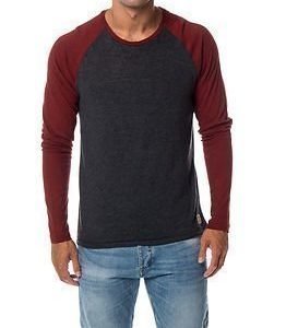 Jack & Jones Track Raglan Crew Neck Fired Brick