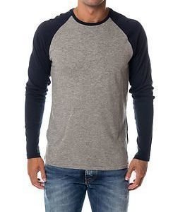 Jack & Jones Track Raglan Crew Neck Light Grey Melange