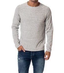 Jack & Jones Union Knit Crew Neck Light Grey Melange