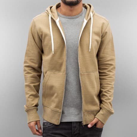 Jack & Jones Vetoketjuhuppari Beige