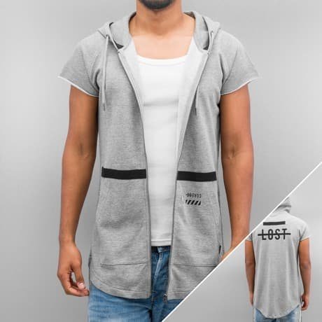 Jack & Jones Vetoketjuhuppari Harmaa