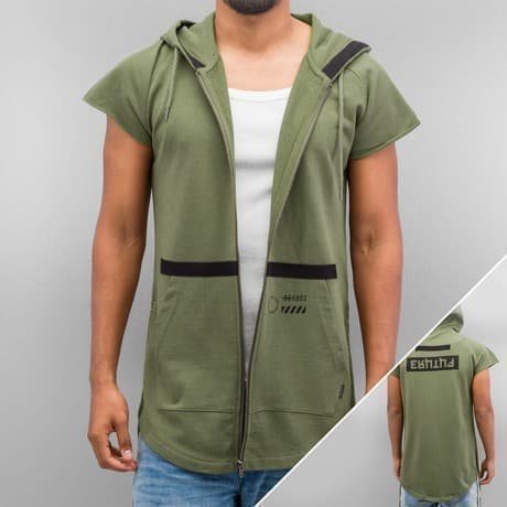 Jack & Jones Vetoketjuhuppari Oliivi