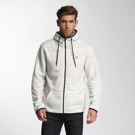 Jack & Jones Vetoketjuhuppari Valkoinen