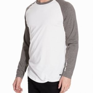 Jack & Jones jjorSTAN Tee Ls Crew Neck Noos Pusero Grey