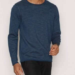 Jack & Jones jjvCARLTON Knit Crew Neck Pusero Tummansininen