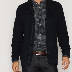 Jack & Jones jjvLONGFORD Knit Shawl Cardigan Neulepusero Sininen