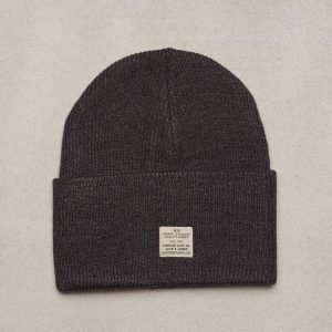 Jack & Jones jjvVINTAGE Knit Beanie Pipo Tummanharmaa