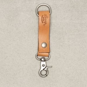 Jack & Jones jjvVINTAGE Leather Keyhanger Avaimenperä Vaaleanruskea