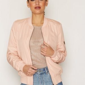 Jacqueline De Yong Jdybess L / S Bomber Wvn Takki Vaalea Pinkki