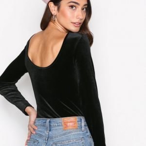 Jacqueline De Yong Jdynaomi L / S Blouse Jrs Juhlapaita Musta