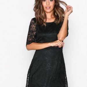 Jacqueline De Yong Jdyparis S / S Lace Dress Jrs Kotelomekko Musta