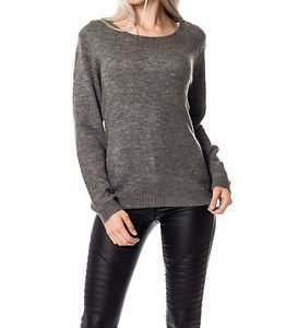 Jacqueline de Yong Arken Pullover Dark Grey Melange