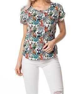 Jacqueline de Yong Beat It S/S Top Flowery