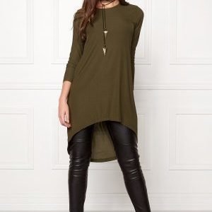 Jacqueline de Yong Chimp l/s long top Dark Olive