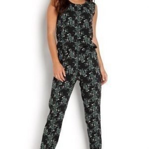 Jacqueline de Yong Jumpsuit Beat it Musta Kukallinen