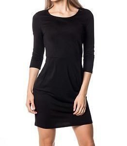 Jacqueline de Yong Lowe 3/4 Dress Black