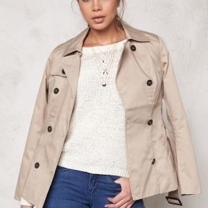 Jacqueline de Yong Minka Trenchcoat Beige